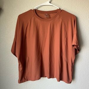 CALIA Women's Oversized Renew Boxy Tee Copper
